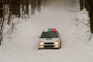 Ivo Draganov / Vladimir Yanev Subaru WRX Wagon on SS12, Old State-Huff II.