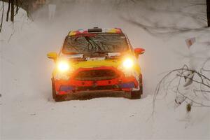 Chris Cyr / Glen Ray Ford Fiesta ST on SS12, Old State-Huff II.