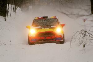 Chris Cyr / Glen Ray Ford Fiesta ST on SS12, Old State-Huff II.