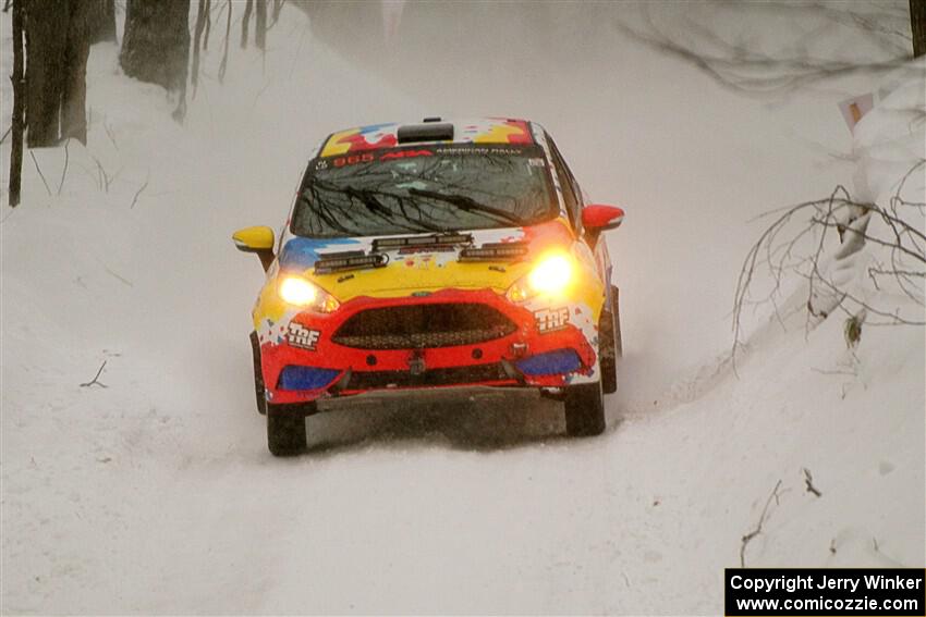 Chris Cyr / Glen Ray Ford Fiesta ST on SS12, Old State-Huff II.