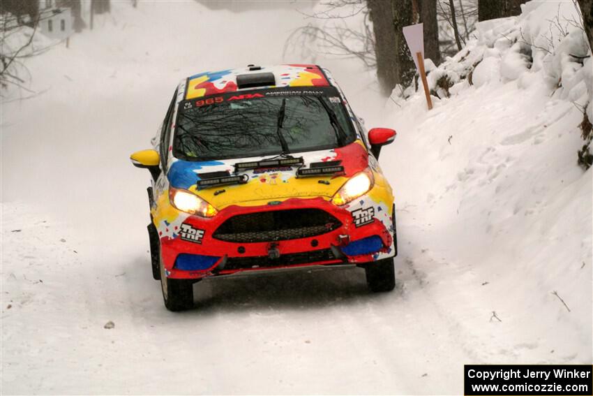Chris Cyr / Glen Ray Ford Fiesta ST on SS12, Old State-Huff II.