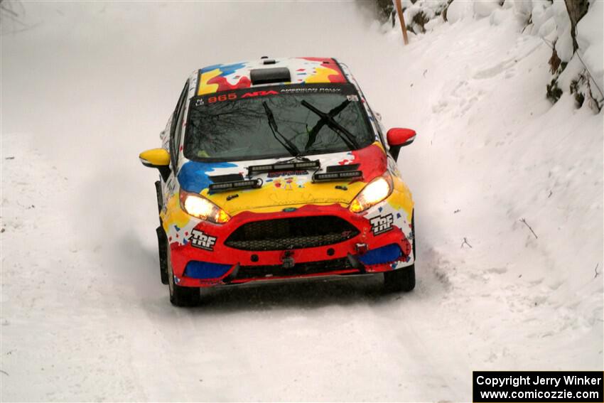 Chris Cyr / Glen Ray Ford Fiesta ST on SS12, Old State-Huff II.