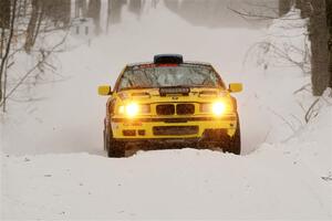 Matt Nykanen / Lars Anderson BMW 328i on SS12, Old State-Huff II.
