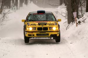 Matt Nykanen / Lars Anderson BMW 328i on SS12, Old State-Huff II.
