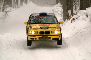 Matt Nykanen / Lars Anderson BMW 328i on SS12, Old State-Huff II.