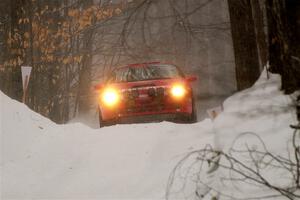 Rob Dupree / Jason Hack Mitsubishi Eclipse GSX on SS12, Old State-Huff II.