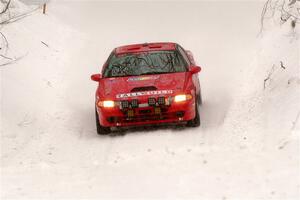 Rob Dupree / Jason Hack Mitsubishi Eclipse GSX on SS12, Old State-Huff II.