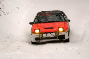 Dave Matheson / Brandon Templeton Eagle Talon TSi on SS12, Old State-Huff II.