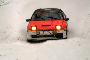 Dave Matheson / Brandon Templeton Eagle Talon TSi on SS12, Old State-Huff II.