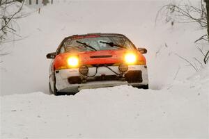 Dave Matheson / Brandon Templeton Eagle Talon TSi on SS12, Old State-Huff II.