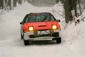 Dave Matheson / Brandon Templeton Eagle Talon TSi on SS12, Old State-Huff II.