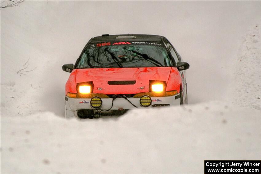 Dave Matheson / Brandon Templeton Eagle Talon TSi on SS12, Old State-Huff II.