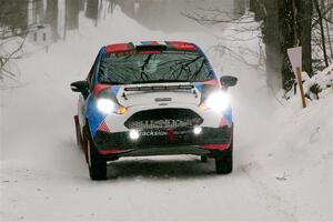 Henry Tabor / Ethan Curtis Ford Fiesta ST on SS12, Old State-Huff II.