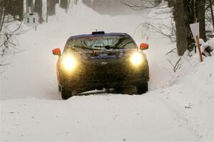 Santiago Iglesias / R.J. Kassel Subaru BRZ on SS12, Old State-Huff II.