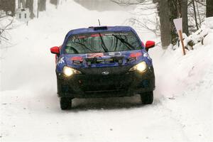 Santiago Iglesias / R.J. Kassel Subaru BRZ on SS12, Old State-Huff II.
