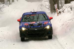 Santiago Iglesias / R.J. Kassel Subaru BRZ on SS12, Old State-Huff II.