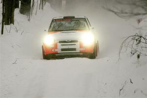 Mike Tirpack / Chris Rotolo Ford Escort Cosworth RS on SS12, Old State-Huff II.