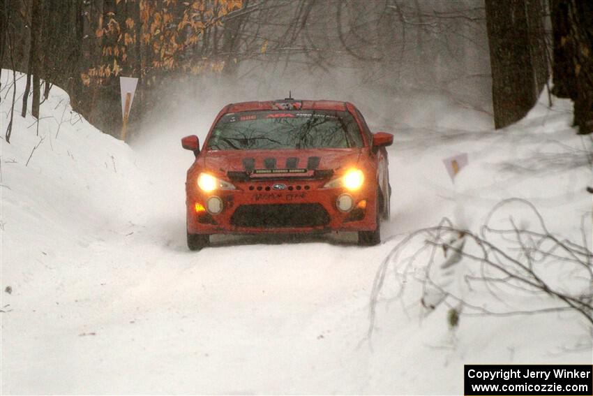 Chris Nonack / Sara Nonack Subaru BRZ on SS12, Old State-Huff II.