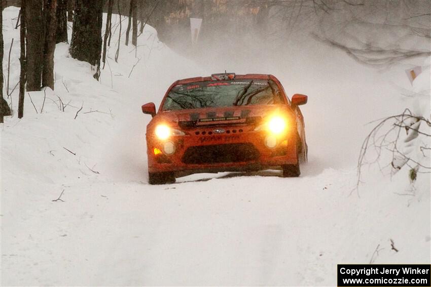 Chris Nonack / Sara Nonack Subaru BRZ on SS12, Old State-Huff II.
