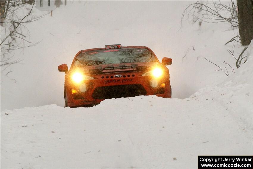 Chris Nonack / Sara Nonack Subaru BRZ on SS12, Old State-Huff II.