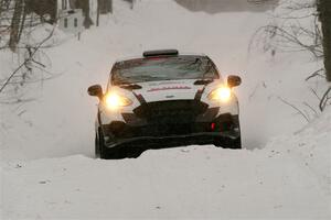 Madelyn Tabor / Sophia McKee Ford Fiesta Rally3 on SS12, Old State-Huff II.