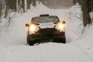 Madelyn Tabor / Sophia McKee Ford Fiesta Rally3 on SS12, Old State-Huff II.