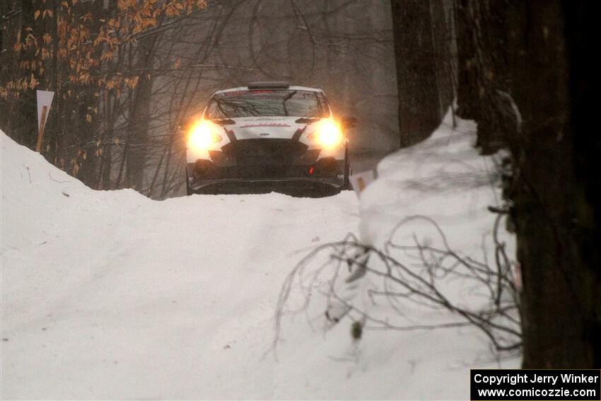 Madelyn Tabor / Sophia McKee Ford Fiesta Rally3 on SS12, Old State-Huff II.