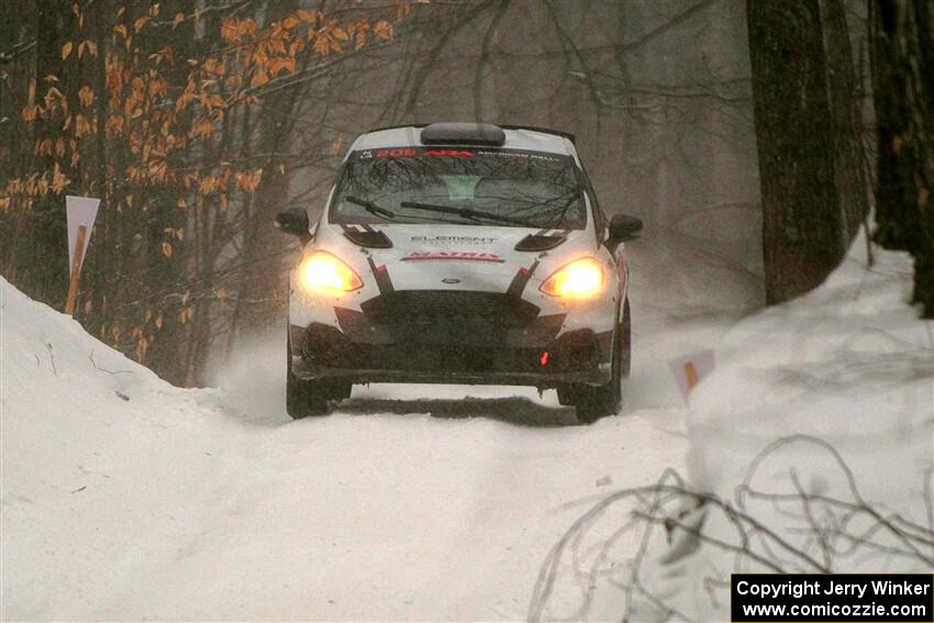 Madelyn Tabor / Sophia McKee Ford Fiesta Rally3 on SS12, Old State-Huff II.