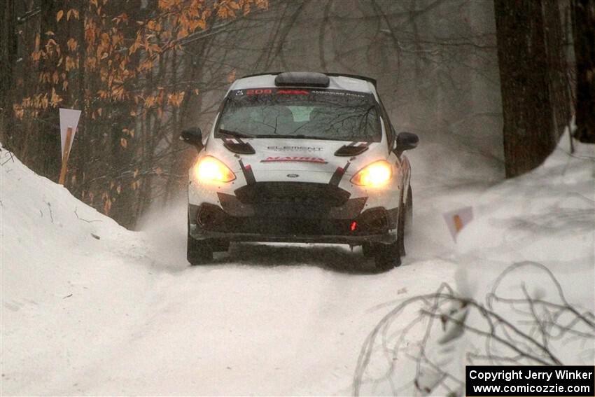 Madelyn Tabor / Sophia McKee Ford Fiesta Rally3 on SS12, Old State-Huff II.