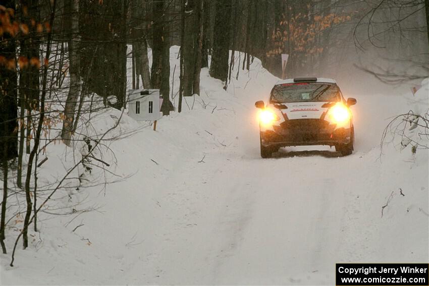 Madelyn Tabor / Sophia McKee Ford Fiesta Rally3 on SS12, Old State-Huff II.