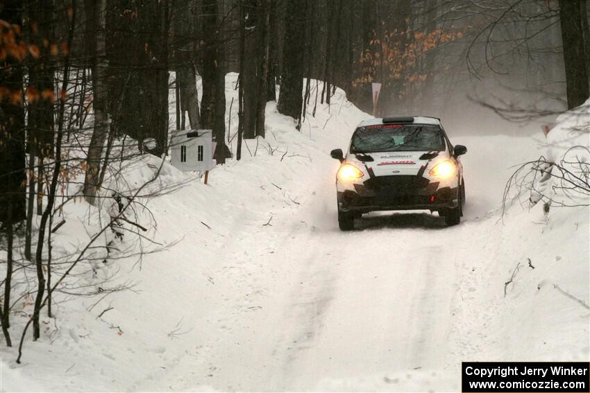 Madelyn Tabor / Sophia McKee Ford Fiesta Rally3 on SS12, Old State-Huff II.