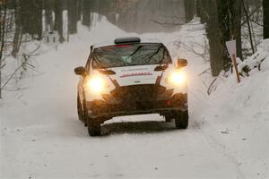 Madelyn Tabor / Sophia McKee Ford Fiesta Rally3 on SS12, Old State-Huff II.