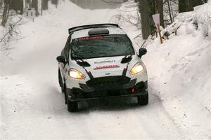 Madelyn Tabor / Sophia McKee Ford Fiesta Rally3 on SS12, Old State-Huff II.