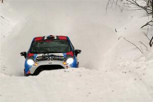 Mark Tabor / Kathryn Hansen Ford Fiesta ST on SS12, Old State-Huff II.