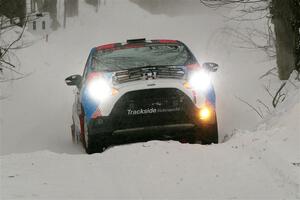 Mark Tabor / Kathryn Hansen Ford Fiesta ST on SS12, Old State-Huff II.