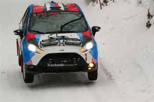 Mark Tabor / Kathryn Hansen Ford Fiesta ST on SS12, Old State-Huff II.