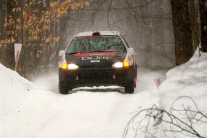Emmons Hathaway / Nick Bukky Honda Civic on SS12, Old State-Huff II.