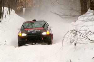 Emmons Hathaway / Nick Bukky Honda Civic on SS12, Old State-Huff II.