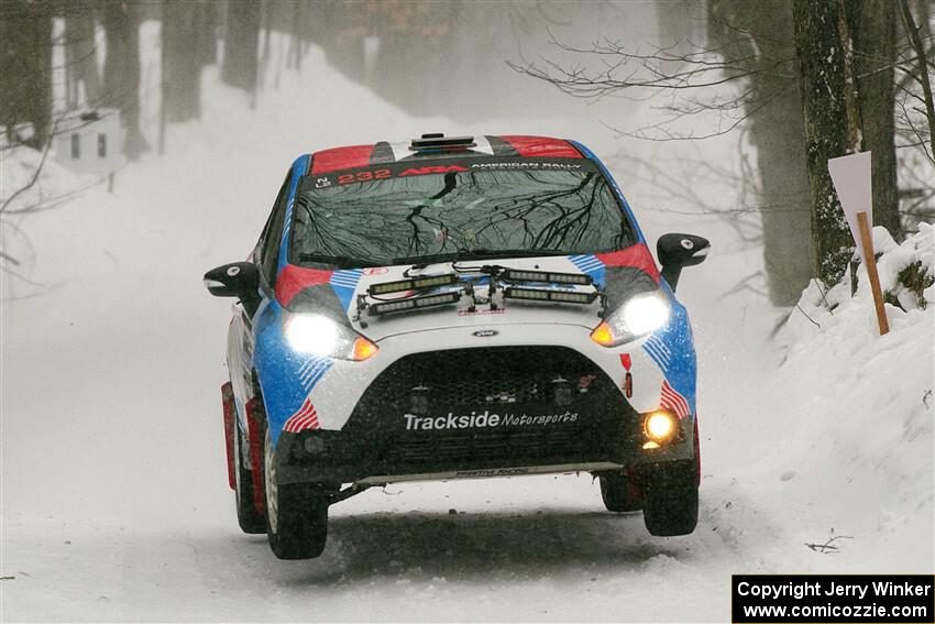 Mark Tabor / Kathryn Hansen Ford Fiesta ST on SS12, Old State-Huff II.