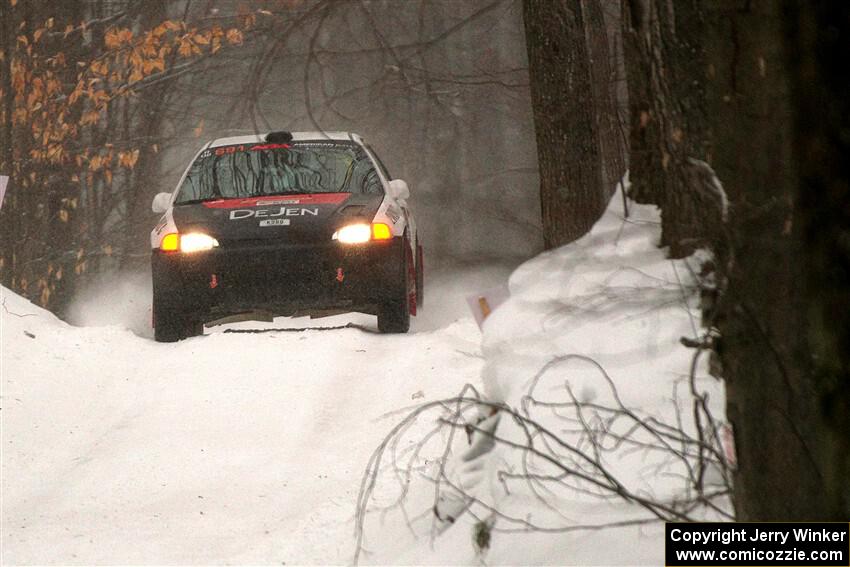 Emmons Hathaway / Nick Bukky Honda Civic on SS12, Old State-Huff II.