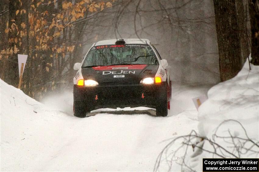 Emmons Hathaway / Nick Bukky Honda Civic on SS12, Old State-Huff II.
