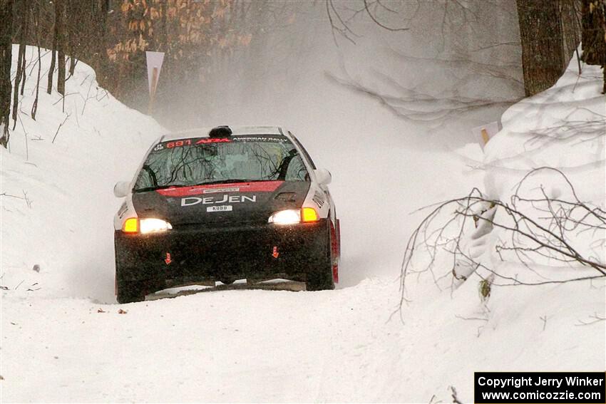 Emmons Hathaway / Nick Bukky Honda Civic on SS12, Old State-Huff II.
