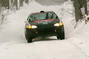 Emmons Hathaway / Nick Bukky Honda Civic on SS12, Old State-Huff II.