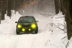 Chase Blakely / Mike Callaway VW GTI on SS12, Old State-Huff II.