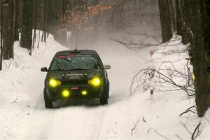 Chase Blakely / Mike Callaway VW GTI on SS12, Old State-Huff II.