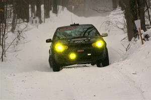Chase Blakely / Mike Callaway VW GTI on SS12, Old State-Huff II.