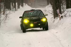 Chase Blakely / Mike Callaway VW GTI on SS12, Old State-Huff II.