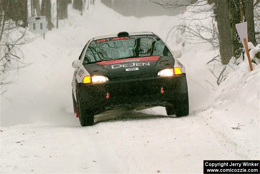 Emmons Hathaway / Nick Bukky Honda Civic on SS12, Old State-Huff II.