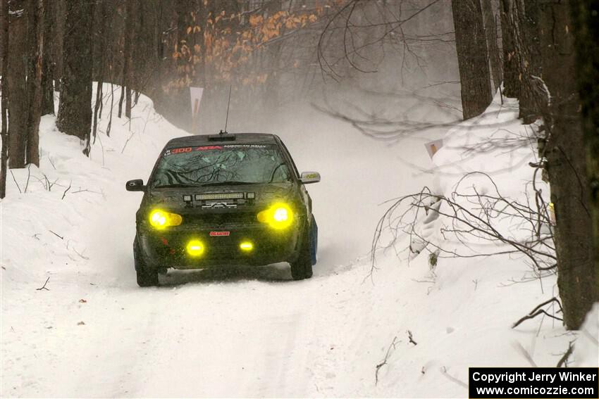 Chase Blakely / Mike Callaway VW GTI on SS12, Old State-Huff II.