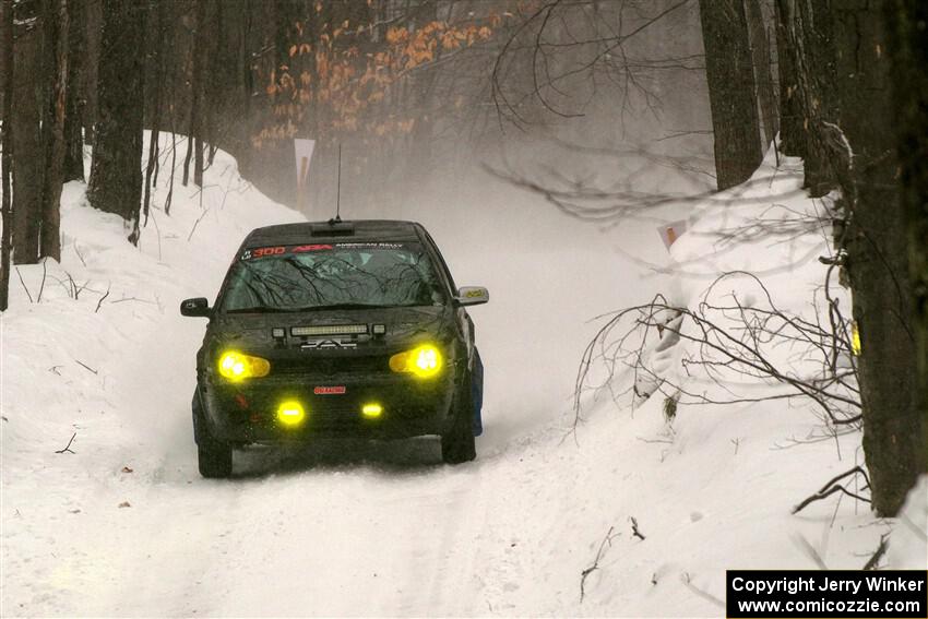 Chase Blakely / Mike Callaway VW GTI on SS12, Old State-Huff II.